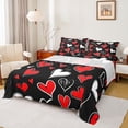 thumbnail image 1 of Castle Fairy Boys Girls Romantic Love Heart Twin Sheet Sets,Happy Valentine's Day Bedding, 1 of 7