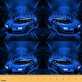 thumbnail image 1 of Castle Fairy Boys Sport Car Fabric by the Yard 1 Yard,Black Blue Home Decor Fabric by the Yard,Car Theme Room Decor Fabric by the Yard,Breathable Extreme Sport Home Decor, 1 of 6