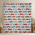 thumbnail image 1 of Castle Fairy Cartoon Car Boy Black Out Curtains,Car Theme Curtains Pack of 2 (42x63 Each),Transportation Theme Bedroom Curtains,Super Cozy Room Decor, 1 of 6