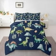 thumbnail image 1 of Castle Fairy Cartoon Dinosaur Full Size Comforter Sets,Cute Woodland Animal Bedding Sets, 1 of 8