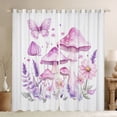 thumbnail image 1 of Castle Fairy Cartoon Mushroom Curtains Pack of 2 (42x84 Each),Flowers Curtains Blackout, 1 of 6