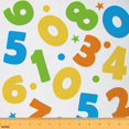 thumbnail image 1 of Castle Fairy Cartoon Numbers Fabric by the Yard 2 Yard,Math Theme Sewing Fabric,Polka Dots Home Decor Fabric by the Yard,Breathable Kawaii Home Decor, 1 of 6