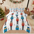 thumbnail image 1 of Castle Fairy 2-Piece Twin Size Comforter Set, Nutcracker and Snowflake Christmas Print, 1 of 8