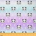 thumbnail image 1 of Castle Fairy Cartoon Panda Fabric by the Yard 5 Yard,Kawaii Animal Sewing Fabric,Botanical Plants Fabric for Sewing,Super Cozy Cute Room Decor, 1 of 6