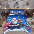 thumbnail image 1 of Castle Fairy 3-Piece Full Santa Deer Christmas Comforter Set, 1 of 8