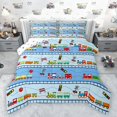 thumbnail image 1 of Castle Fairy Train Railroad 2-Piece Twin Comforter Set, 1 of 8