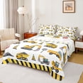 thumbnail image 1 of Castle Fairy Cartoon Truck Twin Sheet Sets,Abstract Stripes Bedding, 1 of 7