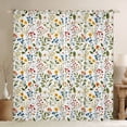 thumbnail image 1 of Castle Fairy Chic Floral Flowers Curtains Pack of 2 (42x84 Each) for Female Men Women,Botanical Plants Curtains Blackout,Spring Garden Bedroom Curtains,Luxury Bedroom Decor, 1 of 6