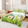 thumbnail image 1 of Castle Fairy Child Teens Cute Lion Giraffe Queen Sheet Sets,Botanical Leaves Bed Set, 1 of 7