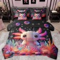 thumbnail image 1 of Castle Fairy Queen Size 7-Piece Ocean Salamander Comforter Set, 1 of 8