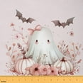 thumbnail image 1 of Castle Fairy Children Cartoon Ghost Fabric by the Yard 2 Yards,Halloween Pumpkin Bat Room Decor Fabric by the Yard,Chic Flower Sewing Fabric,Ultra Soft Home Decor, 1 of 6