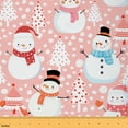 thumbnail image 1 of Castle Fairy Children Christmas Tree Fabric by the Yard 5 Yards,Kawaii Snowman Fabric for Sewing,Polka Dots Home Decor Fabric by the Yard,Lightweight Room Decor, 1 of 6