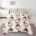 thumbnail image 1 of Castle Fairy Christmas Food Donut Dessert Full Size Comforter Sets 3-Piece for Female Men,Xmas Festival Bedding Comforter Set,Happy New Year Lightweight Bedding Sets,Microfiber Bedroom Decor, 1 of 8