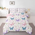 thumbnail image 1 of Castle Fairy 2-Piece Twin Size Comforter Set - Butterflies Reversible Print, 1 of 8