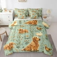 thumbnail image 1 of Castle Fairy Cute Dog Duck Bedding Comforter Set,Cartoon Animal Queen Bedding Sets, 1 of 8