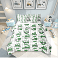 thumbnail image 1 of Castle Fairy Cute Excavator 7-Piece Bedding Comforter Set for Child,Geometric Lattice King Bedding Sets,Black Green Ultra Soft Bed Sheets,Lightweight Room Decor, 1 of 8