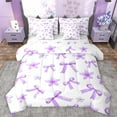 thumbnail image 1 of Castle Fairy Cute Floral Bowknot Twin Bedding Sets 7-Piece for Children Teens Adults,Cartoon Ribbon Bowtie Bedding Comforter Set Microfiber,Dreamy Princess Breathable Sheet Sets, 1 of 8