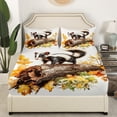 thumbnail image 1 of Castle Fairy 3-Piece Twin Skunk Botanical Sheets, 1 of 5