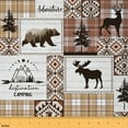 thumbnail image 1 of Castle Fairy Deer Bear Boy Fabric by the Yard 5 Yards,Happy Camping Fabric for Sewing,Aztec Plaid Home Decor Fabric by the Yard,Rustic Bedroom Decor, 1 of 6