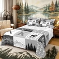 thumbnail image 1 of Castle Fairy Deer Initial K Bed Sheets 4-Piece,Vintage Camo Animal Hunting Full Size Sheets,1 Fitted Sheet, 1 Flat Sheet and 2 Pillowcases, 1 of 6