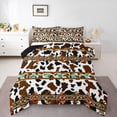 thumbnail image 1 of Castle Fairy 2-Piece Twin Size Comforter Set, Cow and Aztec Western Print, 1 of 8