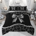 thumbnail image 1 of Castle Fairy Fashion Ribbon Bowtie Full Size Comforter Sets,Bling Crystal Bedding Sets, 1 of 8