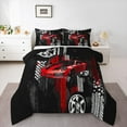 thumbnail image 1 of Castle Fairy Fast Car 3-Piece Full Size Comforter Sets,Extreme Sport Bedding Comforter Set,Car Theme Lightweight Bedding Sets,Luxury Boys Bedroom Decor,Reversible, 1 of 8