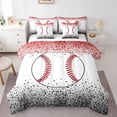 thumbnail image 1 of Castle Fairy Female Men Baseball Game Bedding Comforter Set,Sport Gamer Queen Bedding Sets, 1 of 8