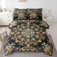 thumbnail image 1 of Castle Fairy Female Men Boho Mandala Twin Bedding Sets,Bohemian Bedding Comforter Set, 1 of 8