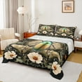 thumbnail image 1 of Castle Fairy Female Men Gradient Scarab Queen Sheet Sets,Vintage Vine Flowers Bed Set, 1 of 7