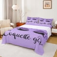 thumbnail image 1 of Castle Fairy Female Men Romantic Eyelash Bed Sheets,Bling Glitter Print King Sheets, 1 of 7