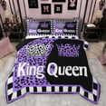 thumbnail image 1 of Castle Fairy 3-Piece Queen Crown Valentine Comforter Set, 1 of 8
