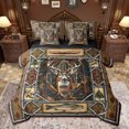 thumbnail image 1 of Castle Fairy Female Women Men Woodland Wildlife Deer Bedding Comforter Set 7-Piece,Pike Fish King Bedding Sets,Fishing And Hunting Ultra Soft Bed Sheets,Vintage Ultra Soft Home Decor,Reversible, 1 of 8