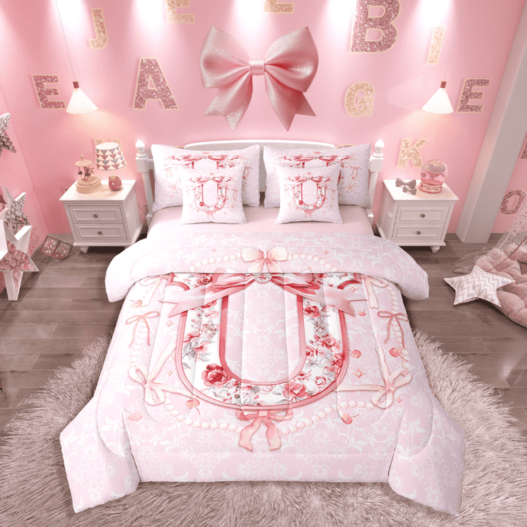 Princess Bedding Girls Bedding Sets Walmart Kids Bedding TWIN Size Comforter With Matching Sheet Set And Pillow Plush  Toy Super Soft Easy Wash Girl Boy Bed Décor Game Blue Print Design Walmart