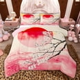 thumbnail image 1 of Castle Fairy Floral Sakura Queen Comforter Set,Japanese Style Bedding Comforter Set, 1 of 8