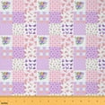 thumbnail image 1 of Castle Fairy Flower Butterfly Fabric by the Yard 2 Yards,Geometric Lattice Room Decor Fabric by the Yard,Love Heart Print Sewing Fabric,Super Cozy Room Decor, 1 of 6