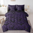 thumbnail image 1 of Castle Fairy Flying Bats Twin Bedding Sets,Gothic Rose Bedding Comforter Set, 1 of 8