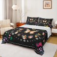 thumbnail image 1 of Castle Fairy Flying Butterfly Full Size Sheets 4-Piece for Female Men Women,Universe Galaxy Breathable Bed Sheets,Boho Floral Flowers Lightweight Sheet Sets,Ultra Soft Home Decor, 1 of 7