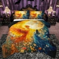 thumbnail image 1 of Castle Fairy Flying Mythical Birds Bedding Comforter Set 2pcs for Female Men Adults,Dreamy Princess Twin Comforter Sets Microfiber,Traditional Chic Floral Breathable Bedding Set,Luxury Bedroom Decor, 1 of 8