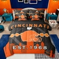 thumbnail image 1 of Castle Fairy Football Gamer Bedding Comforter Set,Sport Queen Bedding Sets, 1 of 8