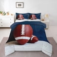 thumbnail image 1 of Castle Fairy Football Queen Comforter Set,Ball Game Bedding Comforter Set, 1 of 8