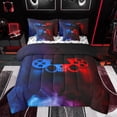 thumbnail image 1 of Castle Fairy Game Controller Bedding Comforter Set 7 Pieces for Teens Female Men,Video Game Gamepads Full Bedding Set Lightweight,Abstract Gradient Gamer Fitted Sheet Flat Sheet, 1 of 8
