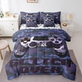 thumbnail image 1 of Castle Fairy Game Controller Twin Bedding Sets 7-Piece for Teens Female Men,Video Game Gamepads Bedding Comforter Set Microfiber,Abstract Camouflage Camo Breathable Sheet Sets,Lightweight Room Decor, 1 of 8