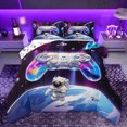 thumbnail image 1 of Castle Fairy Gamer Queen Comforter Set,Bling Cosmos Galaxy Bedding Comforter Set, 1 of 8