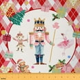 thumbnail image 1 of Castle Fairy Geometric Plaid Fabric by the Yard 1 Yard,Christmas Nutcracker Home Decor Fabric by the Yard,Sparkling Sequins Room Decor Fabric by the Yard,Super Cozy Room Decor, 1 of 6