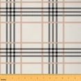 thumbnail image 1 of Castle Fairy Geometric Plaid Fabric by the Yard 3 Yards,Abstract Stripes Sewing Fabric,Minimalist Checkered Fabric for Sewing,Breathable Home Decor, 1 of 6