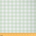 thumbnail image 1 of Castle Fairy Geometric Plaid Fabric by the Yard 3 Yards for Teens,Green White Sewing Fabric,Minimalist Lattice Fabric for Sewing,Luxury Bedroom Decor, 1 of 6