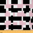thumbnail image 1 of Castle Fairy Geometric Rectangle Fabric by the Yard 1 Yard for Teens,Black Pink Home Decor Fabric by the Yard,Abstract Vintage Room Decor Fabric by the Yard,Luxury Bedroom Decor, 1 of 6