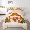 thumbnail image 1 of Castle Fairy Gingerbread Christmas Comforter Set (Queen), 3-Piece, 1 of 8