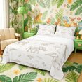 thumbnail image 1 of Castle Fairy Giraffe Elephant Wildlife King Size Sheets 4pcs for Boys,African Animal Bedding,Brown White,1 Fitted Sheet,1 Flat Sheet and 2 Pillowcases, 1 of 6